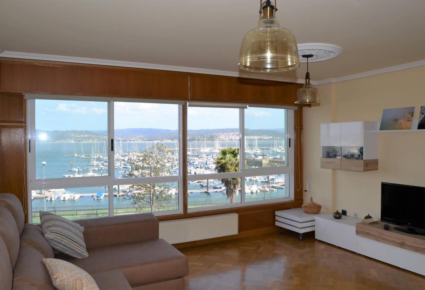 Apartamento Acogedor Piso Con Vistas En Sada Exterior foto